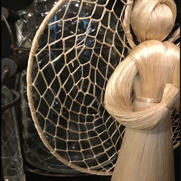 Vintage Straw angel. 9” tall. - Picture 7 of 9